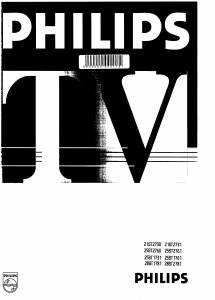 Bruksanvisning Philips 25ST1731 TV