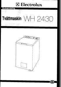 Bruksanvisning Electrolux WH2430 Tvättmaskin