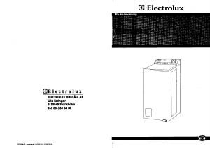 Bruksanvisning Electrolux WH2530 Tvättmaskin