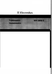 Bruksanvisning Electrolux WH3856E Tvättmaskin
