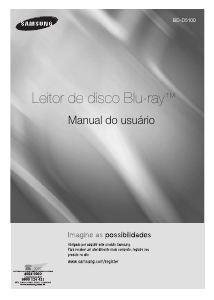 Manual Samsung BD-D5100 Leitor de blu-ray