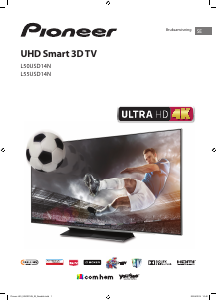 Bruksanvisning Pioneer L55USD14N LED TV