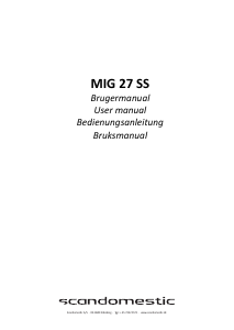 Handleiding Scandomestic MIG 27 SS Magnetron