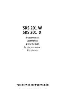 Manual Scandomestic SKS 201 W Refrigerator