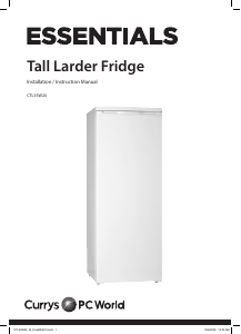 Manual Currys Essentials CTL55W20 Refrigerator