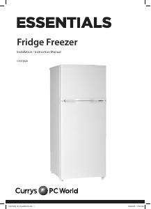 Manual Currys Essentials C50TW20 Fridge-Freezer