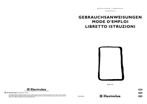 Manuale Electrolux EUO1120 Congelatore