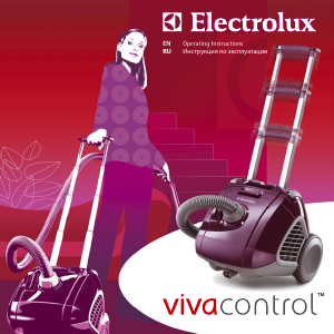 Manual Electrolux ZV1050 VivaControl Vacuum Cleaner