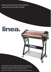 Manual de uso Linea DH-650 Plastificadora