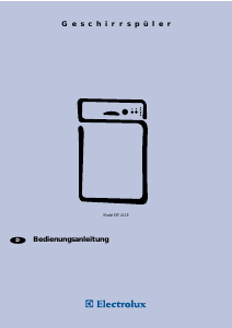 Bedienungsanleitung Electrolux ESF4129 Geschirrspüler