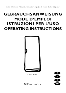 Mode d’emploi Electrolux IK30711LI Réfrigérateur