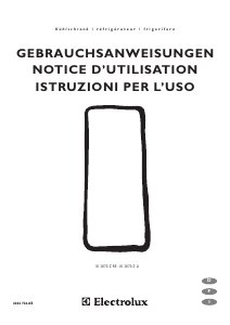 Mode d’emploi Electrolux IK187010Z Réfrigérateur