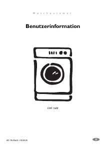 Bedienungsanleitung Electrolux EWF1688 Waschmaschine