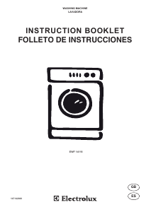 Manual de uso Electrolux EWF14118 Lavadora