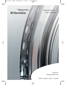 Manual de uso Electrolux EWF12180W Lavadora