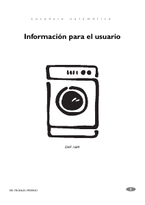 Manual de uso Electrolux EWF1689 Lavadora