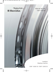 Manual de uso Electrolux EWF12260W Lavadora