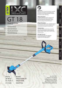 Bruksanvisning Cotech GT 18 Gresstrimmer