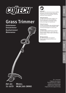 Manual Cotech WLBC260-2WNO Grass Trimmer