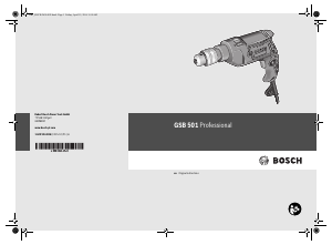 Handleiding Bosch GSB 501 Klopboormachine