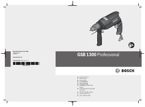 Panduan Bosch GSB 1300 Impact Drill