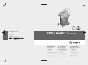 Priročnik Bosch GAS 55 M AFC Sesalnik