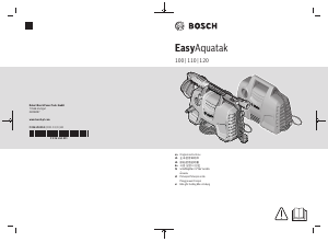 사용 설명서 보쉬 EasyAquatak 120 고압 세척기