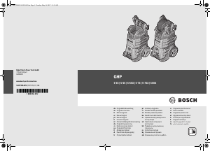 Rokasgrāmata Bosch GHP 5-55 Augstspiediena mazgātājs