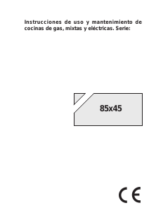 Manual de uso Aspes 5CA31PBUT Cocina