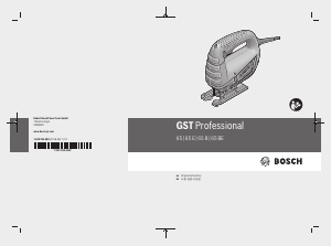 사용 설명서 보쉬 GST 65 BE 직쏘