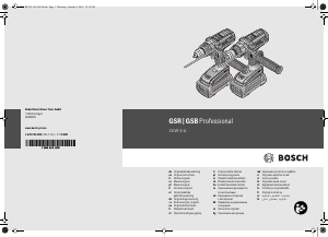 Rokasgrāmata Bosch GSB 36VE-2-LI Urbja piedziņas ierīce
