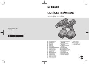 Посібник Bosch GSB 14.4-2-LI Plus Шурупокрут