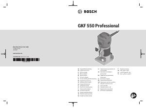 Handleiding Bosch GKF 550 Bovenfrees