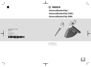 Manual Bosch UniversalGardenTidy 3000 Leaf Blower