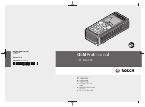 Handleiding Bosch GLM 100 Afstandsmeter