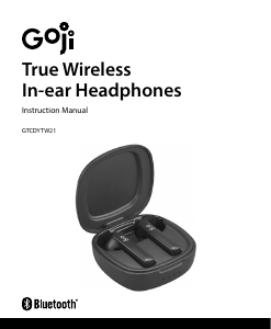 Manual Goji GTCDYTW21 Headphone