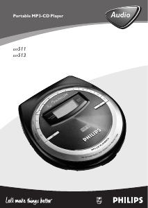 Handleiding Philips EXP513 Discman