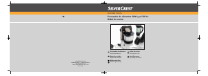 Manual SilverCrest SKM 550 EDS A1 Robot de cozinha