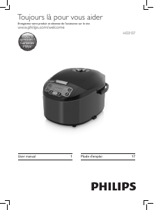 Manual Philips HD3137 Multi Cooker