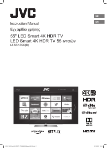 Handleiding JVC LT-55K890 LED televisie