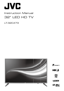 Handleiding JVC LT-32C473 LED televisie