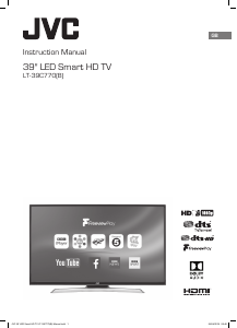 Handleiding JVC LT-39C770 LED televisie