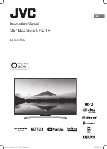 Handleiding JVC LT-39C600 LED televisie