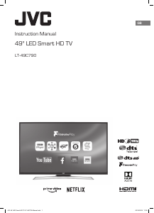 Handleiding JVC LT-49C790 LED televisie