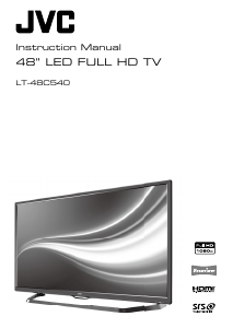 Handleiding JVC LT-48C540 LED televisie