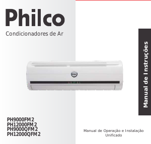 Manual Philco PH9000FM2 Ar condicionado