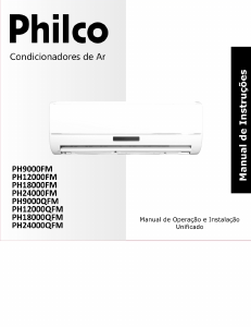 Manual Philco PH12000QFM Ar condicionado