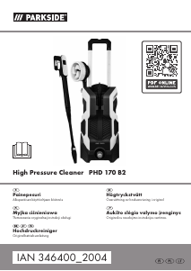 Bedienungsanleitung Parkside PHD 170 B2 Hochdruckreiniger