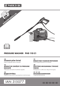 Εγχειρίδιο Parkside IAN 315077 Πλυντήριο πίεσης