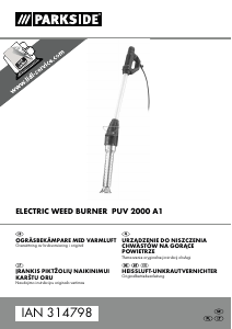 Bedienungsanleitung Parkside PUV 2000 A1 Unkrautbrenner